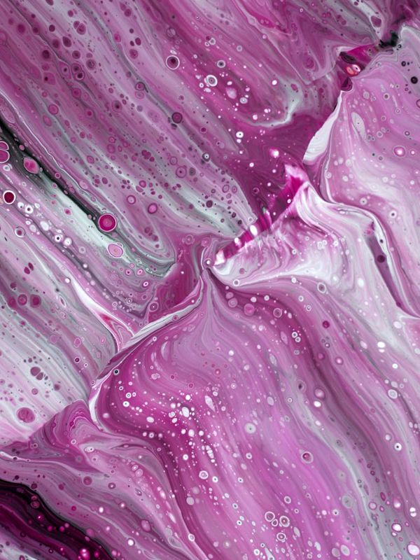 Flowing abstract patterns representing air movement and vitality